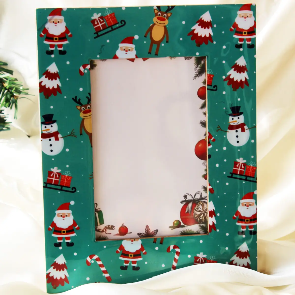 Jingle & Jolly Wood Photoframe