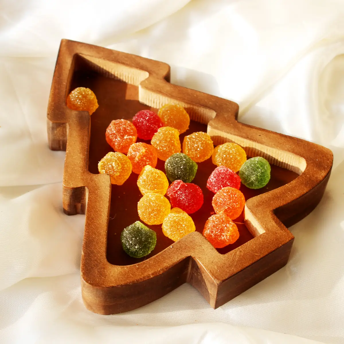 Christmas Wooden Serving Tray