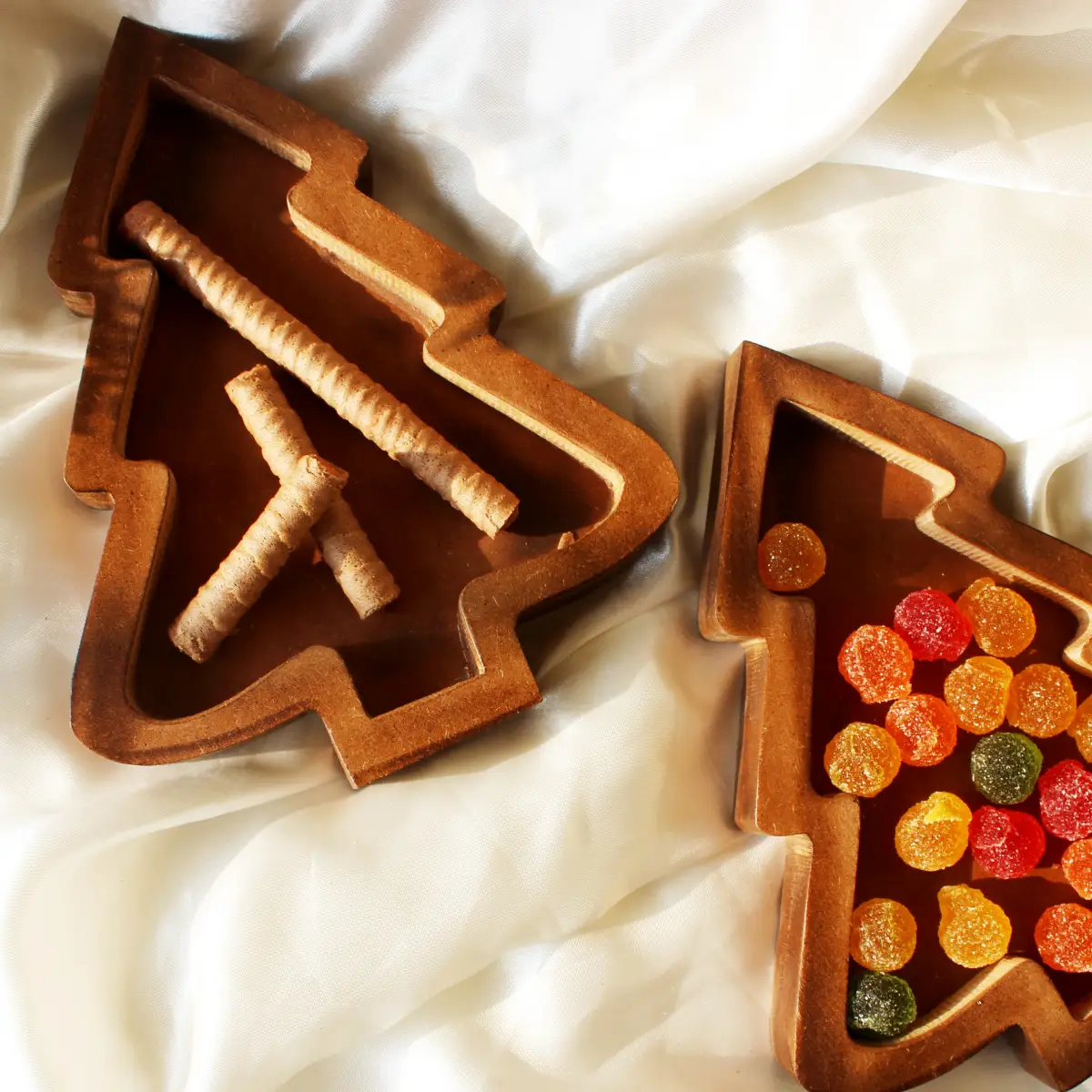 Christmas Wooden Serving Tray