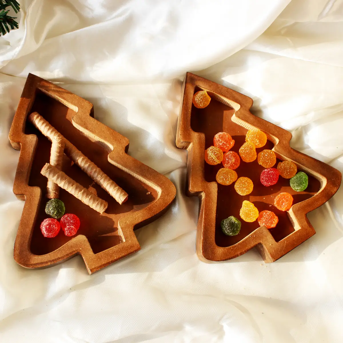 Christmas Wooden Serving Tray