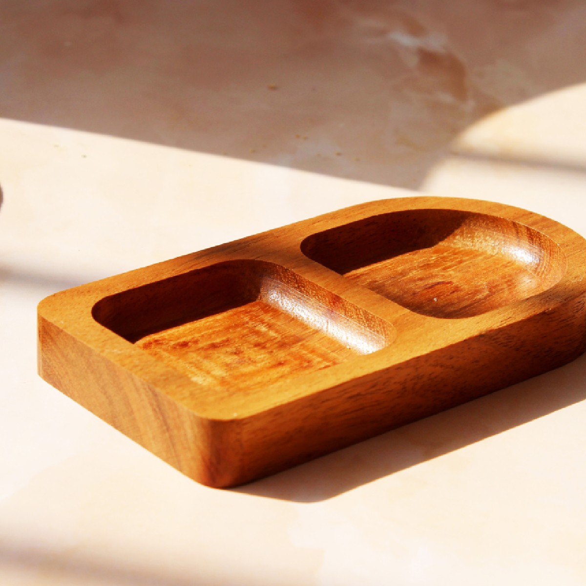 Acacia Duo Chip N Dip Serve