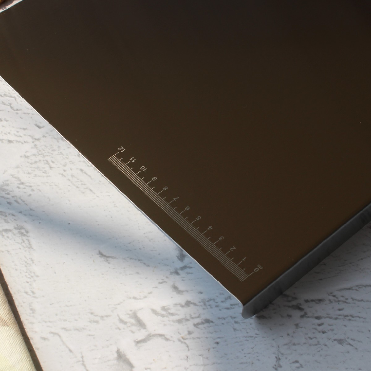 Stainless Steel Counter Top Chopping Board  (12*16 Inches x 1MM (Height))