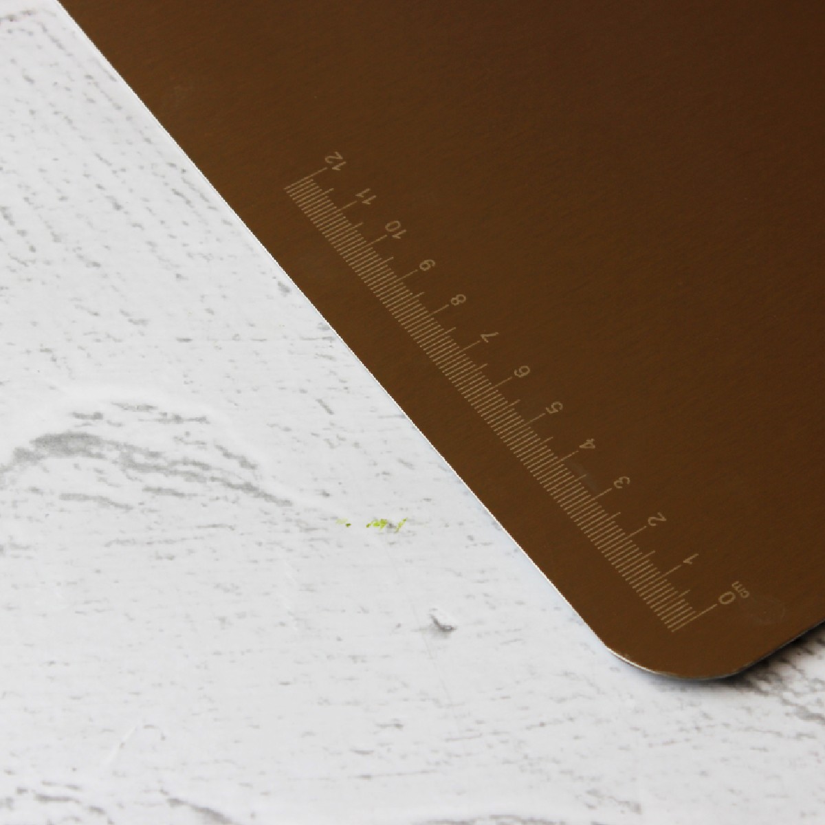 Stainless Steel Chopping Board with Grip Handle (8*12 Inches x 1MM (Height))