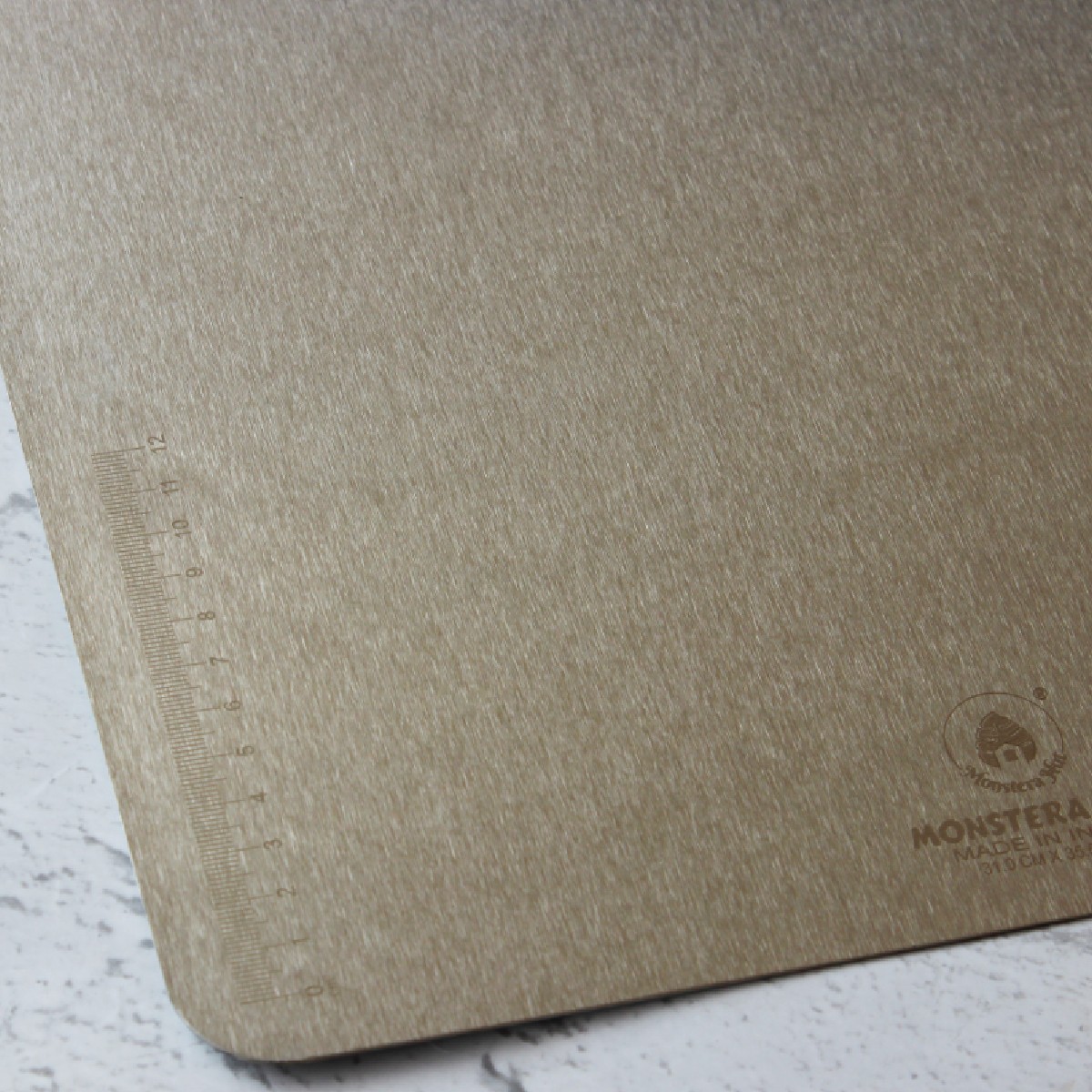 Stainless Steel Chopping Board with Grip Handle (12*16 Inches x 1MM (Height))