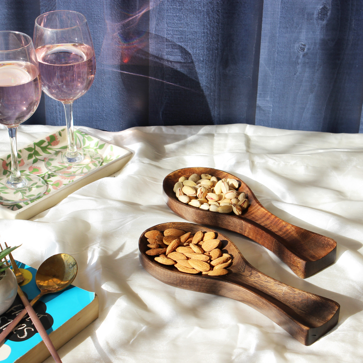Acacia Spoon Rester