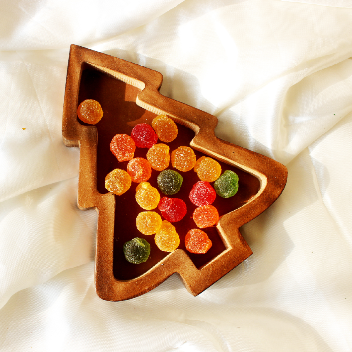 Christmas Wooden Serving Tray