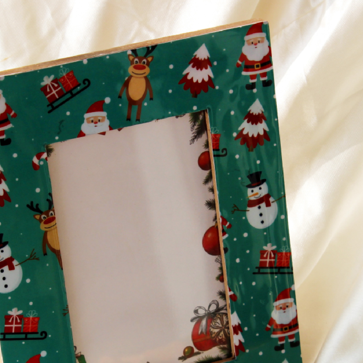 Jingle & Jolly Wood Photoframe
