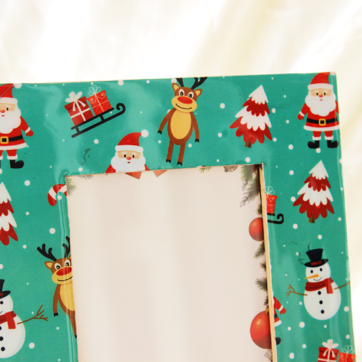 Jingle & Jolly Wood Photoframe